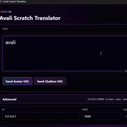 Avali Scratch Translator