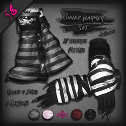 PINNED WARMERS SET