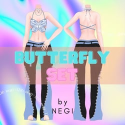 Butterfly Set [Zinfit Base Rigged]