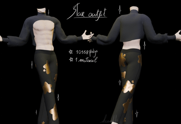 Star outfit -vrchat outfit- 
