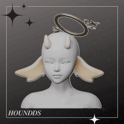 ✧˚. Houndds Gold Lamb Set ✧˚.