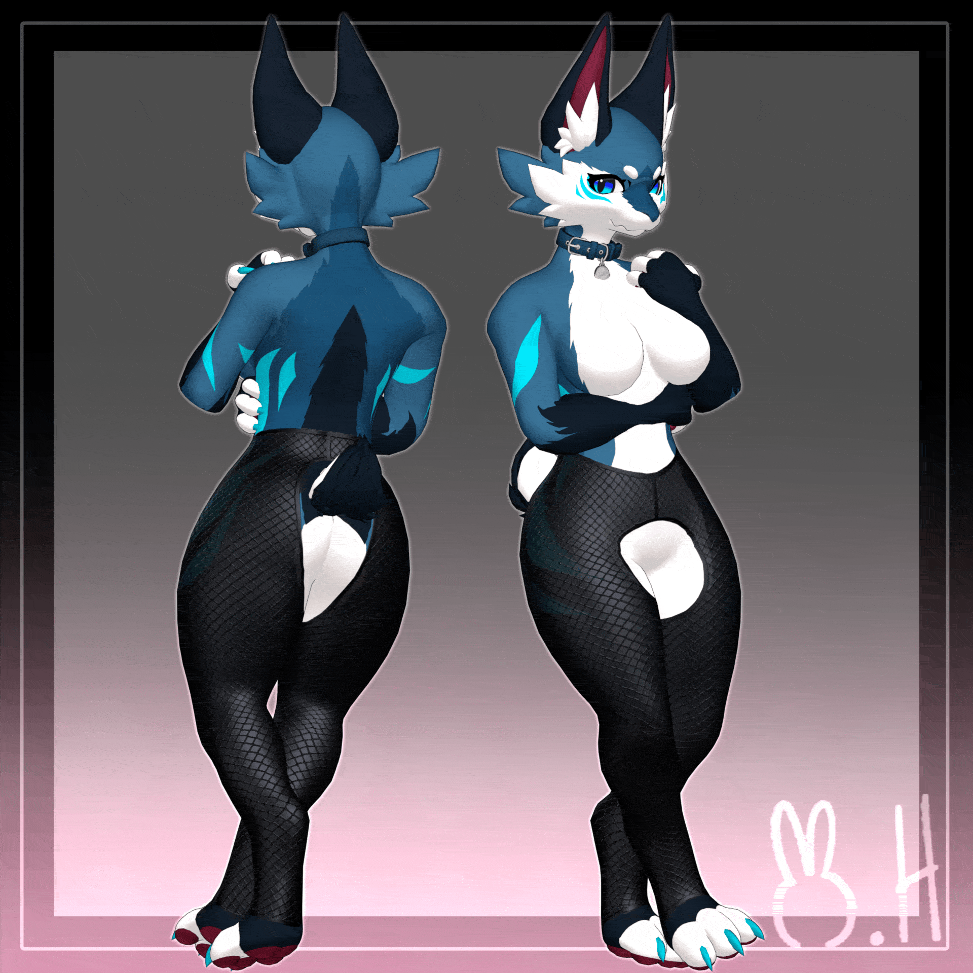 ⋆˚🐾˖° Fishnet textures for the Novabeast and KFN  ⋆˚🐾˖°