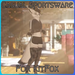 KitFox/Cat/Deer V2.0: Casual Sportswear + Harness