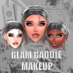 Glam Baddie Makeup Dolce Head