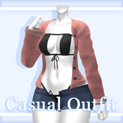 Casual Outfit (Two Tops) [KittyKat] [Panda, Tori, RP, E-Girl]