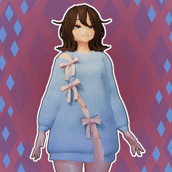 Comfy Sweater with Bows