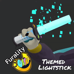 Ultra Glowlight (Ultra themed glow poi)