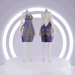 Dinzee's Short Chained Dress NITRO FREE 
