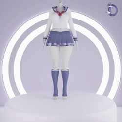  Dinzee's SchoolGirl Outfit 