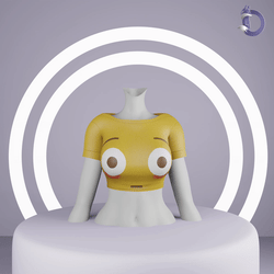 Dinzee's Emoji Croptop