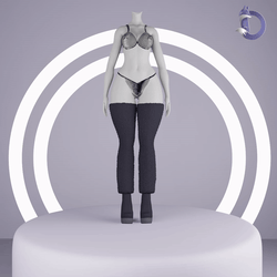 Dinzee's Boots with the Fur Outfit NITRO FREE