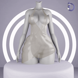 Dinzee's Rimestone Goddess Dress