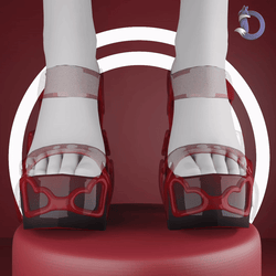 Dinzee's Heart Heels 