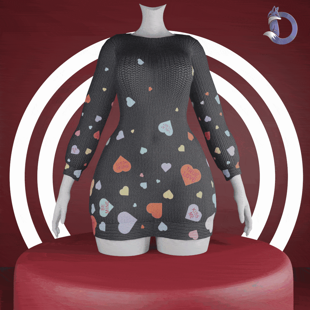 Dinzee's Comfy Sweater- Valentines Day Texture DLC
