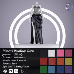 Dinzee's RainDrop Dress