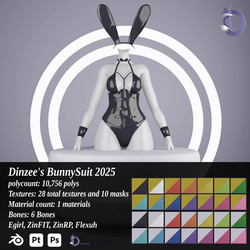 Dinzee's BunnySuit 2025 