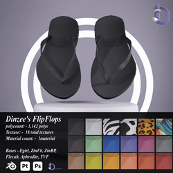 Dinzee's FlipFlops FREE