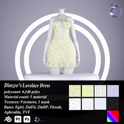 Dinzee's Lovelace Dress