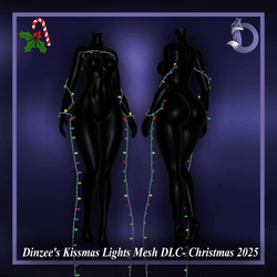 Dinzee's Kissmas Lights Mesh DLC- Christmas 2025 