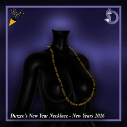 Dinzee's New Year Necklace - New Years 2026 (FREE) 