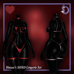 Dinzee's XOXO Underwear Set