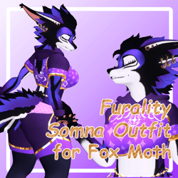 Somna Outfit for Darbis FoxMoth!