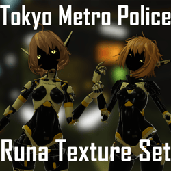 Tokyo Metro Police Runa Texture Set