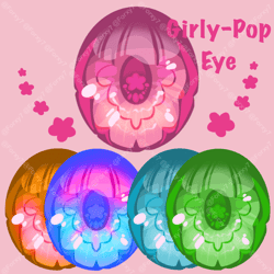 Girly-Pop Eyes (Sakura Head Sleepy)