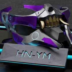 HN-YM Cyber Mask (VRChat)