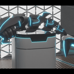 MS-T: Mecha Shark Tail (VRChat)
