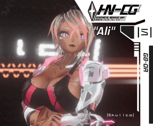 "Ali" HN-CG (VRChat AVATAR) V1.5!