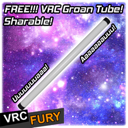 FREE! VRChat Groan Tube (VRCFury Prefab)