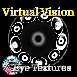 1000 EYED GOD Eyes Animated Audio link Eyes - Eye Textures for 3D Models VRM, MMD, Avatars or VRCHAT 