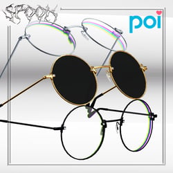 Phantom Round Glasses & Sunglasses pack