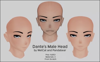 Dante's Male Head