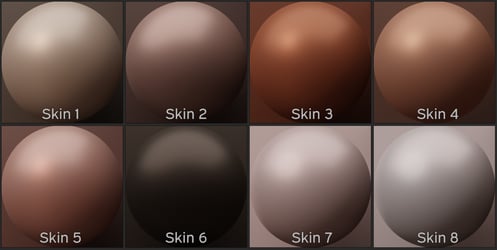 Skin Matcaps