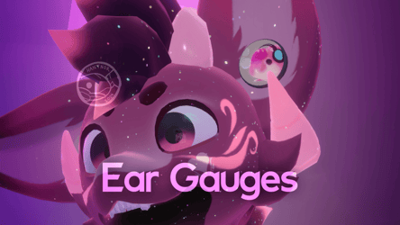 VRChat Accessory - Ear Gauges