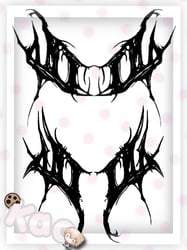 𝑮𝒐𝒕𝒉 𝒕𝒂𝒕𝒕𝒐𝒐 𝒅𝒆𝒄𝒂𝒍 𝒑𝒂𝒄𝒌 !! (goth texture)