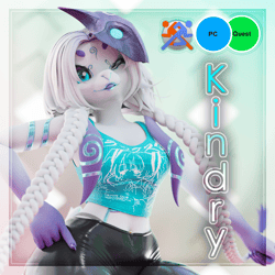 Kindry - VRChat Avatar - (PC & Quest)