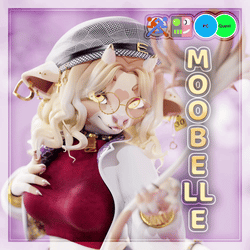 Moobelle - VRCFT - (PC - Quest & Good Rank)