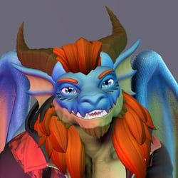 Draxorius VRCHAT Dragon avatar PC