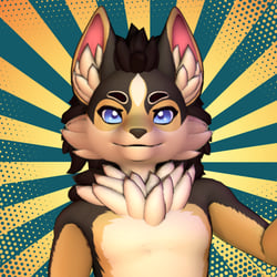 Eloriun VRCHAT Wolf/Canine avatar PC + Quest/Android