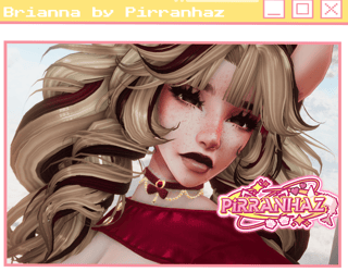 Brianna by Pirranhaz ♡ Free VRChat Avatar ♡  700 Members Gift ♡ VRCFT ♡ Pc + Quest