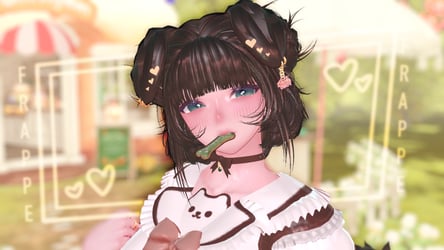 Frappé ♡ SFW & Budget Friendly Avatar | Pc & Quest | VRCFT