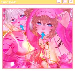 Sorbet ♡ Genderfluid | Furry & Human  ♡ Quest & PC ♡ VRCFT