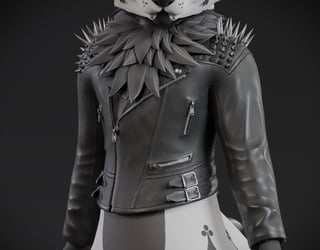 Leather Jacket for Freakhound