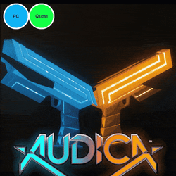 VRC Avatar | Audica Dual Rhythm-Blasters
