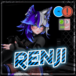 Renji | VRChat Avatar PC Only (VRCFT+ SPS + GoGoLoco)