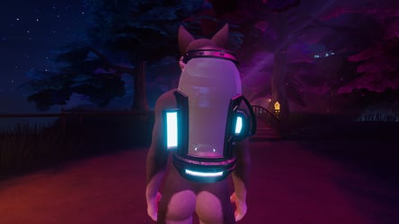 Empty Jellyfish tank backpack asset