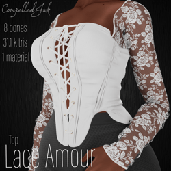 Lace Amour top